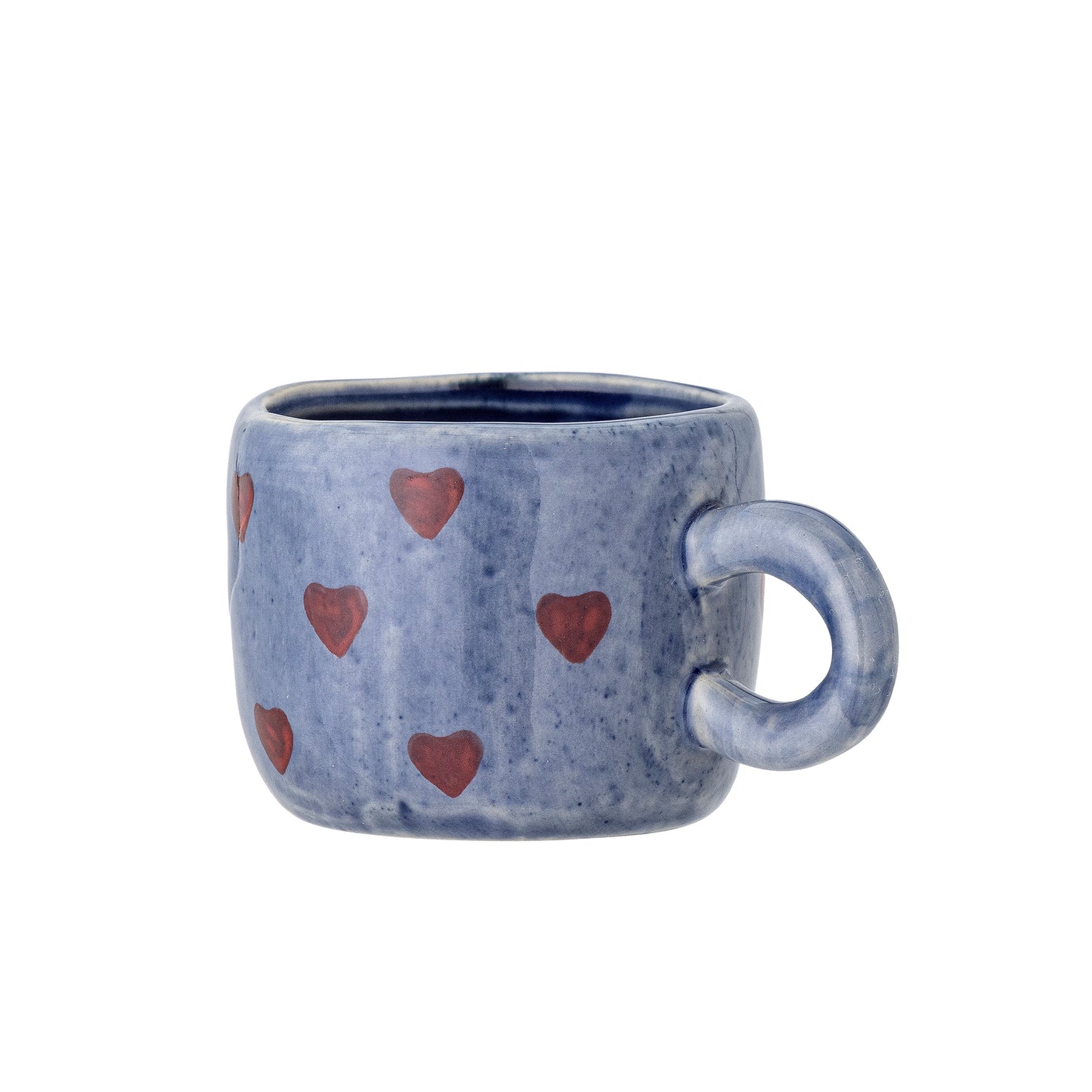 Nini Tasse blau mit Herzen - Bloomingville