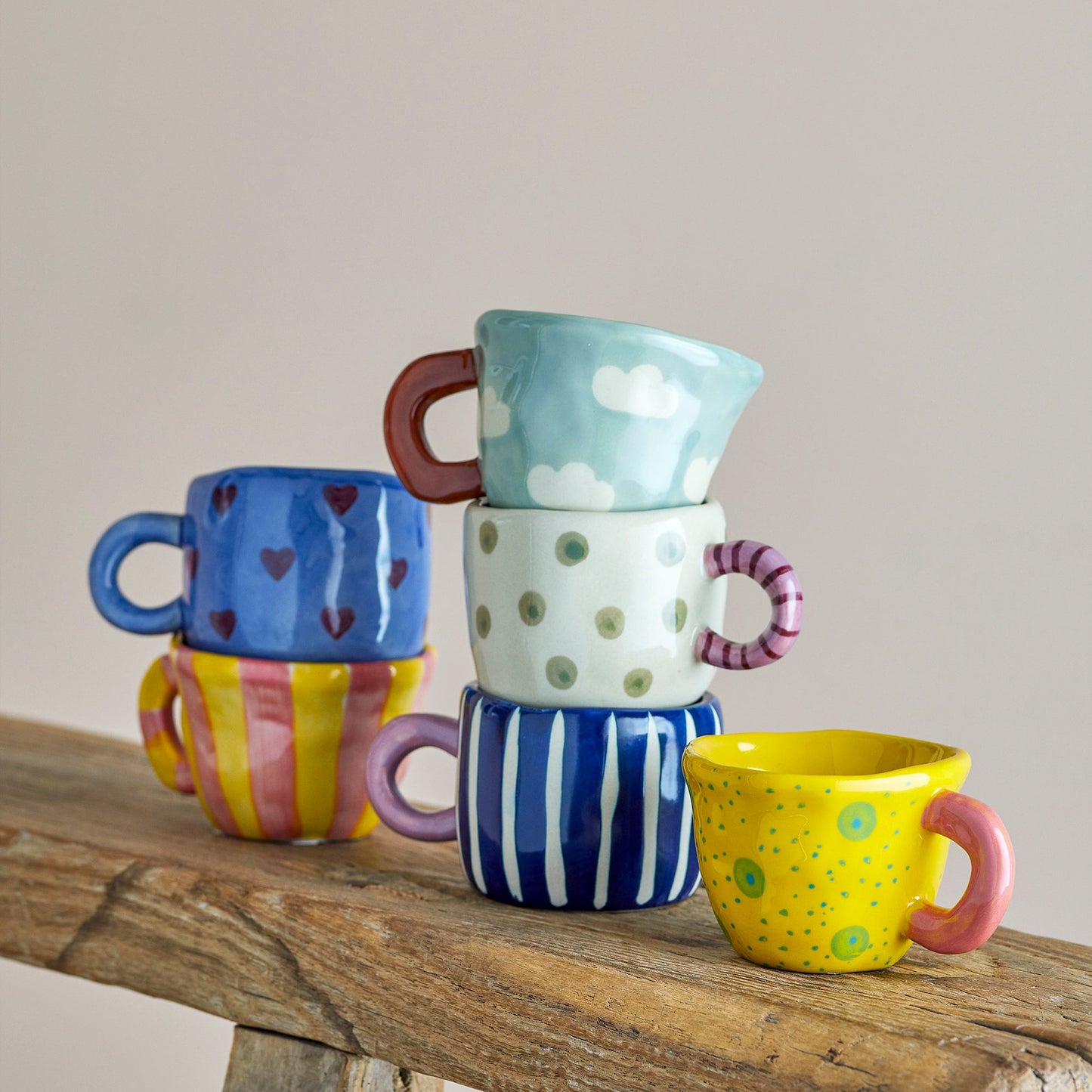 Nini Tasse blau mit Wolken - Bloomingville