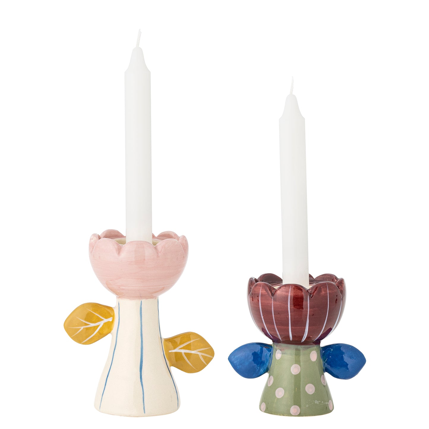 Florita Votive & Candle Holder bunt 2 Stück - Bloomingville