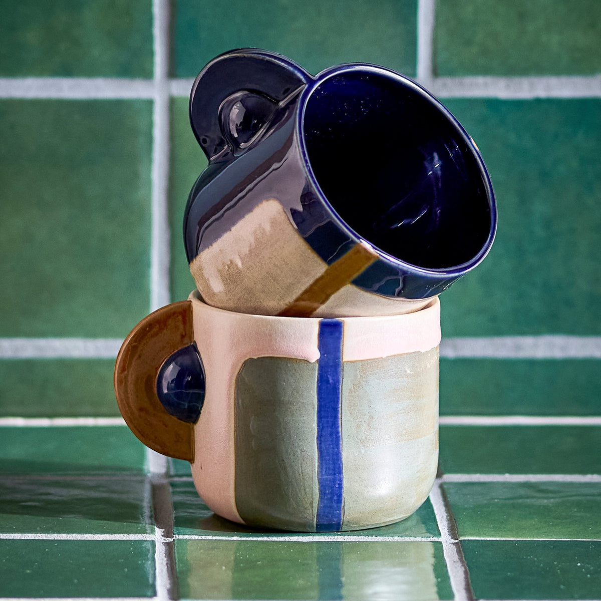 Bolivia Tasse blau - Bloomingville