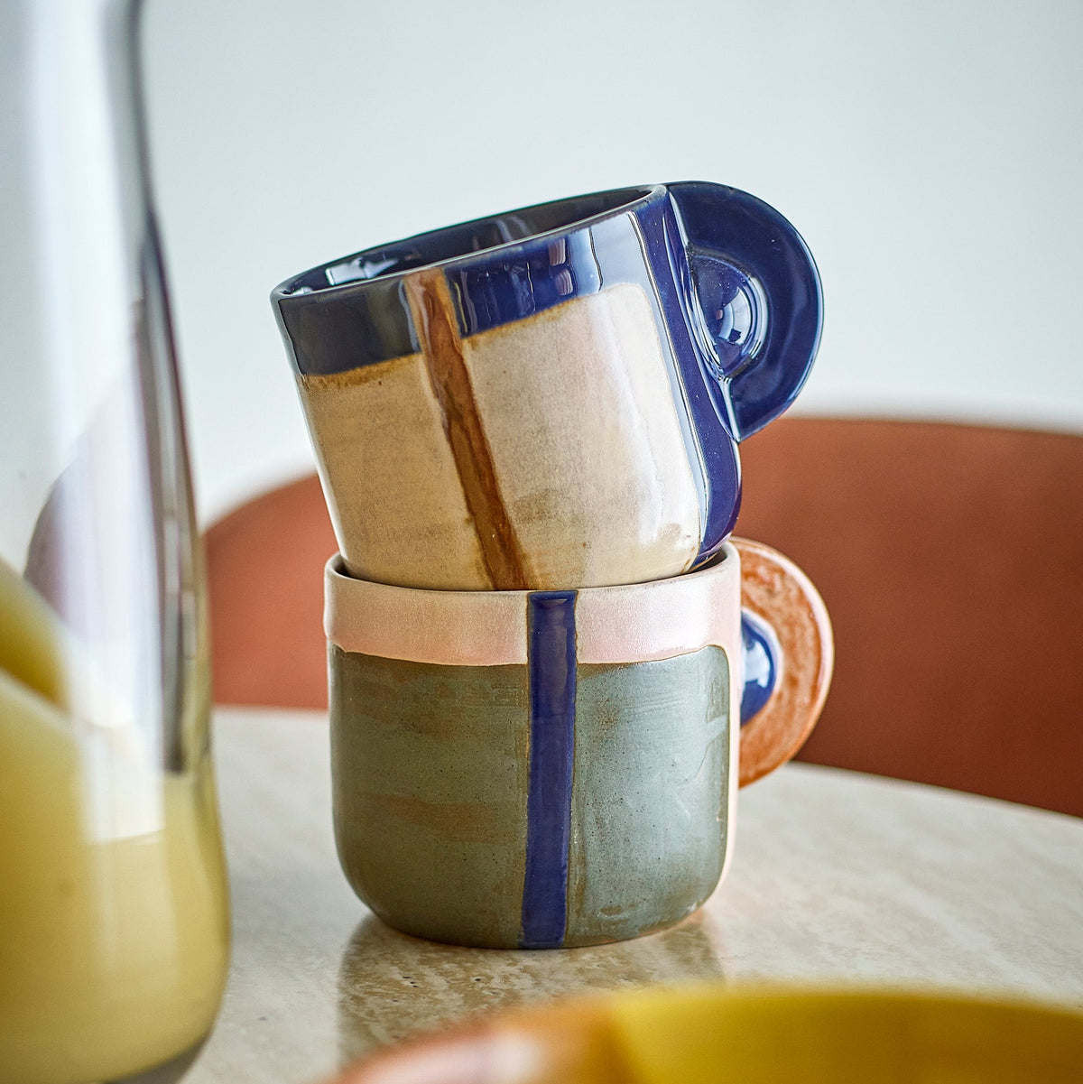 Bolivia Tasse blau - Bloomingville