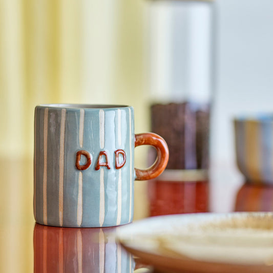 Cherish Becher blau "Dad" - Bloomingville