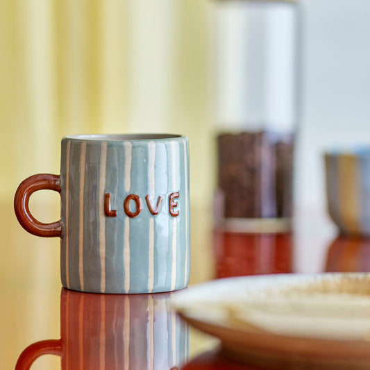 Cherish Becher blau "Dad" - Bloomingville