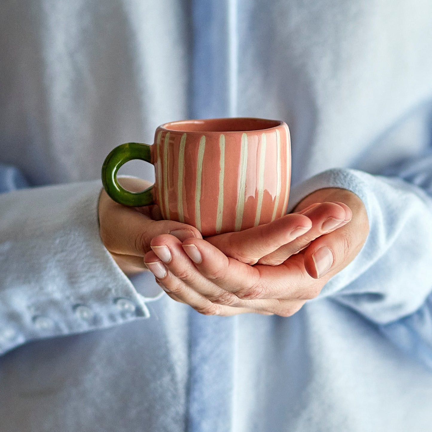 Nini Tasse rosé / grün 2 Stk - Bloomingville