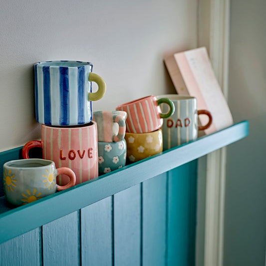 Nini Tasse rosé / grün - Bloomingville