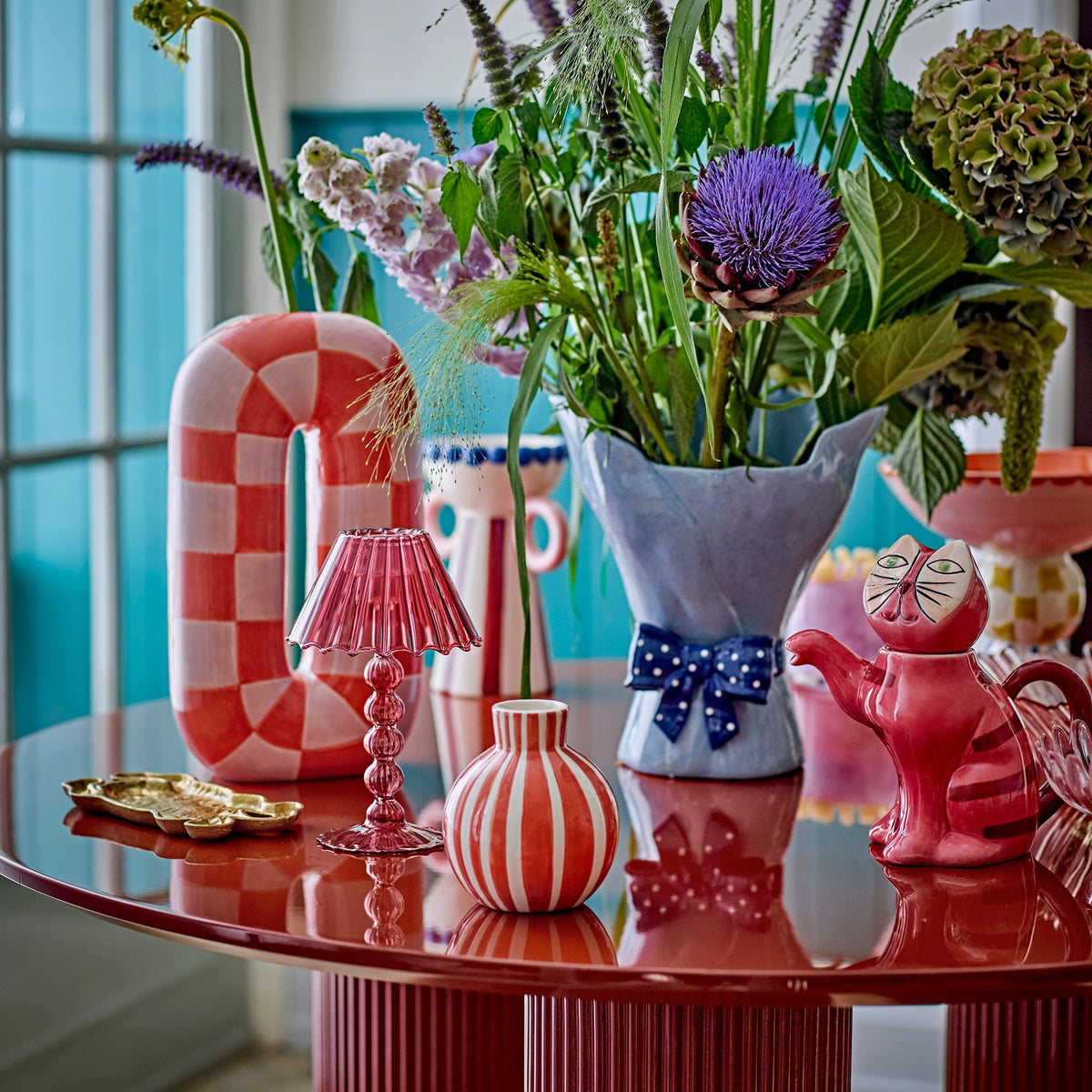 Fian Vase Orange - Bloomingville