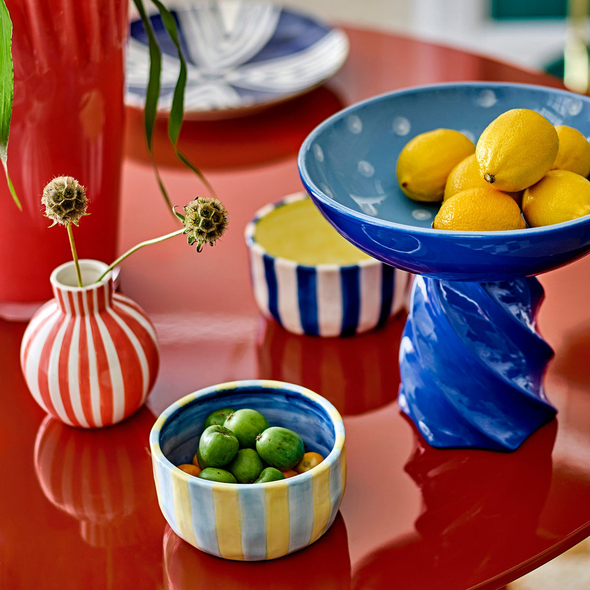 Fian Vase Orange - Bloomingville