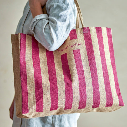 Bergamo Einkaufstasche pink - Bloomingville