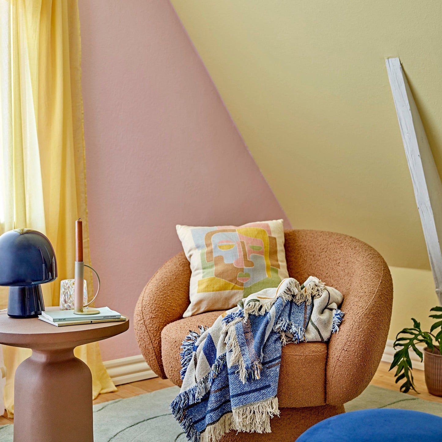 Peach Kerzenhalter klein - Bloomingville