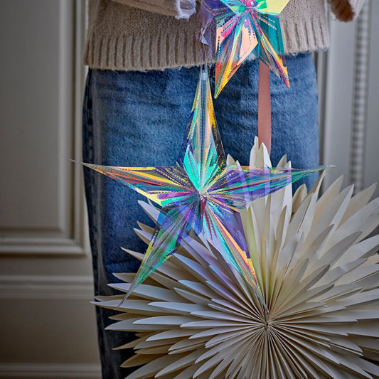Elijas Stern mit Licht Weiß - Bloomingville Lieferbar ab KW41