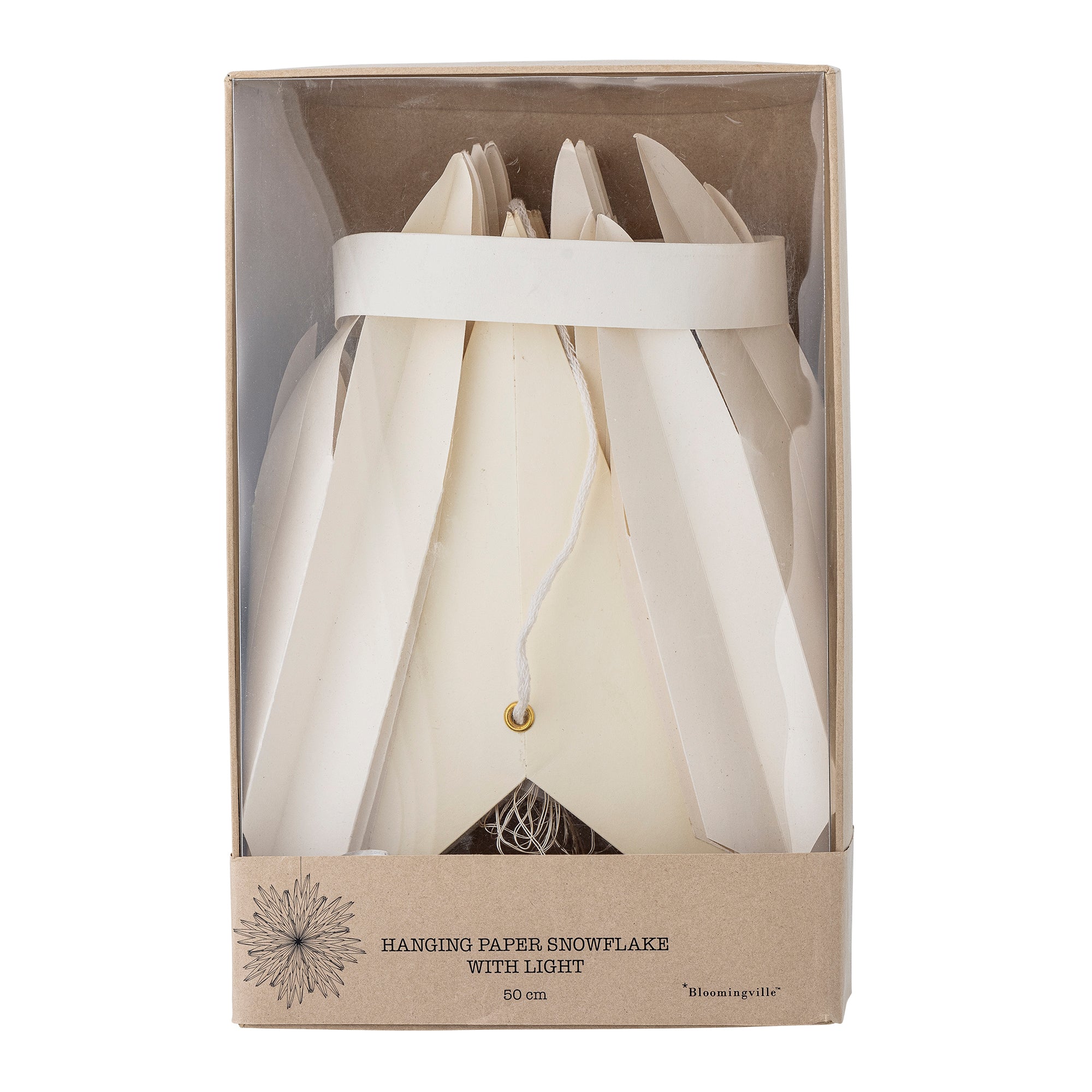 Elijas Stern mit LED Licht weiß - Bloomingville