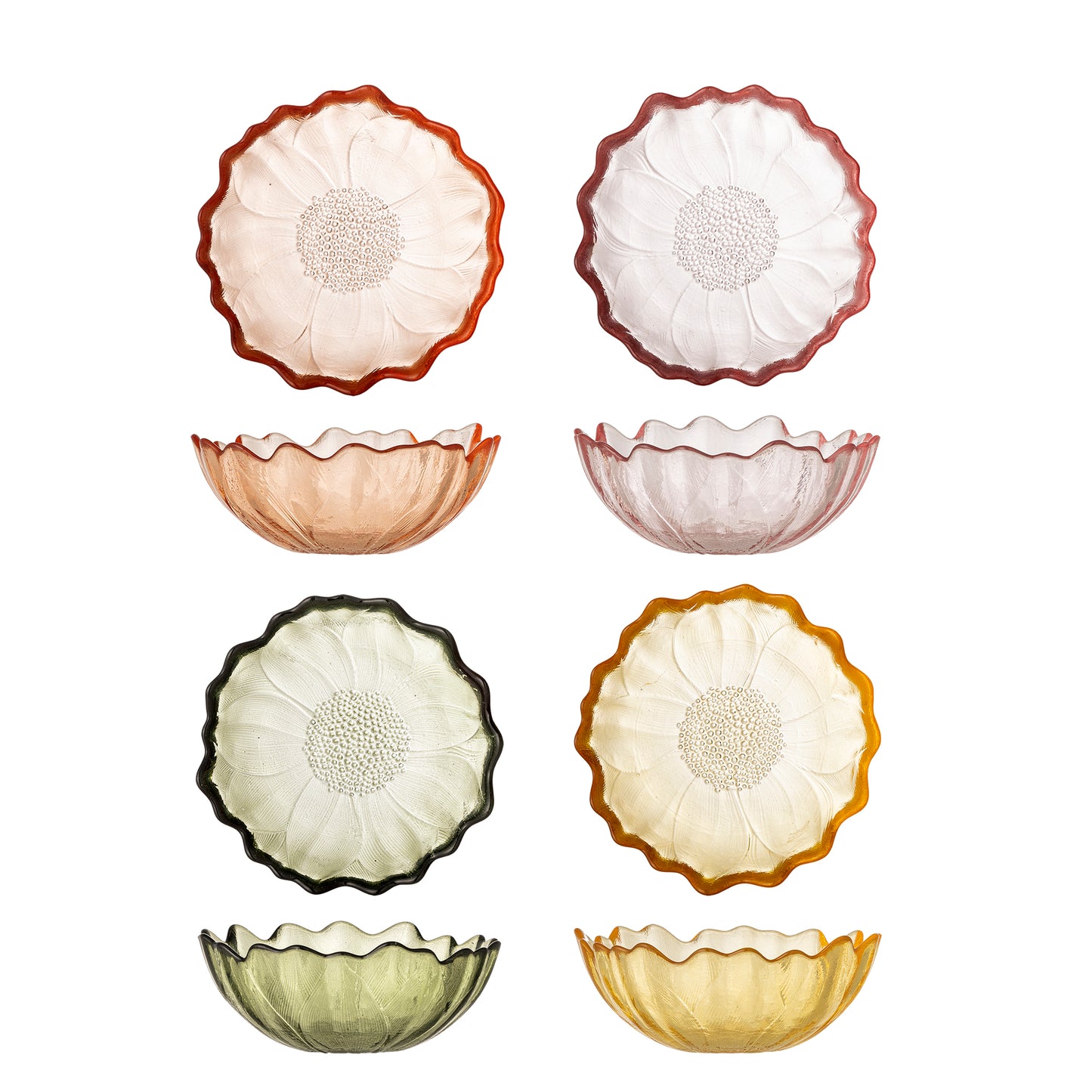 Kana Schalen 4 Stk bunt - Bloomingville