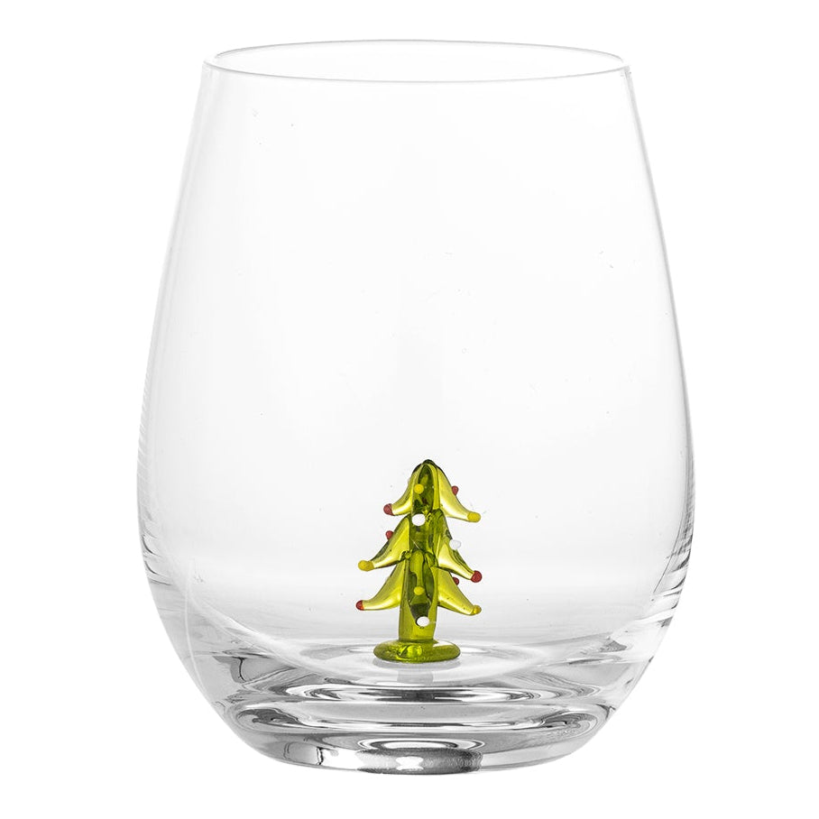Misa Trinkglas Weihnachten "Tannenbaum" - Bloomingville