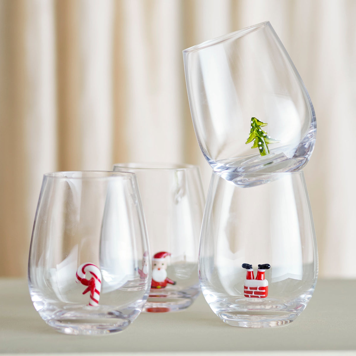 Misa Trinkglas Candy Cane - Bloomingville