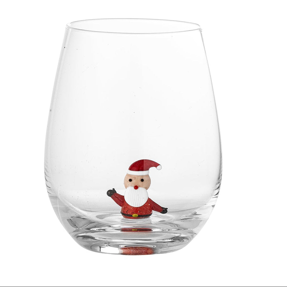 Misa Trinkglas Weihnachtsmann - Bloomingville
