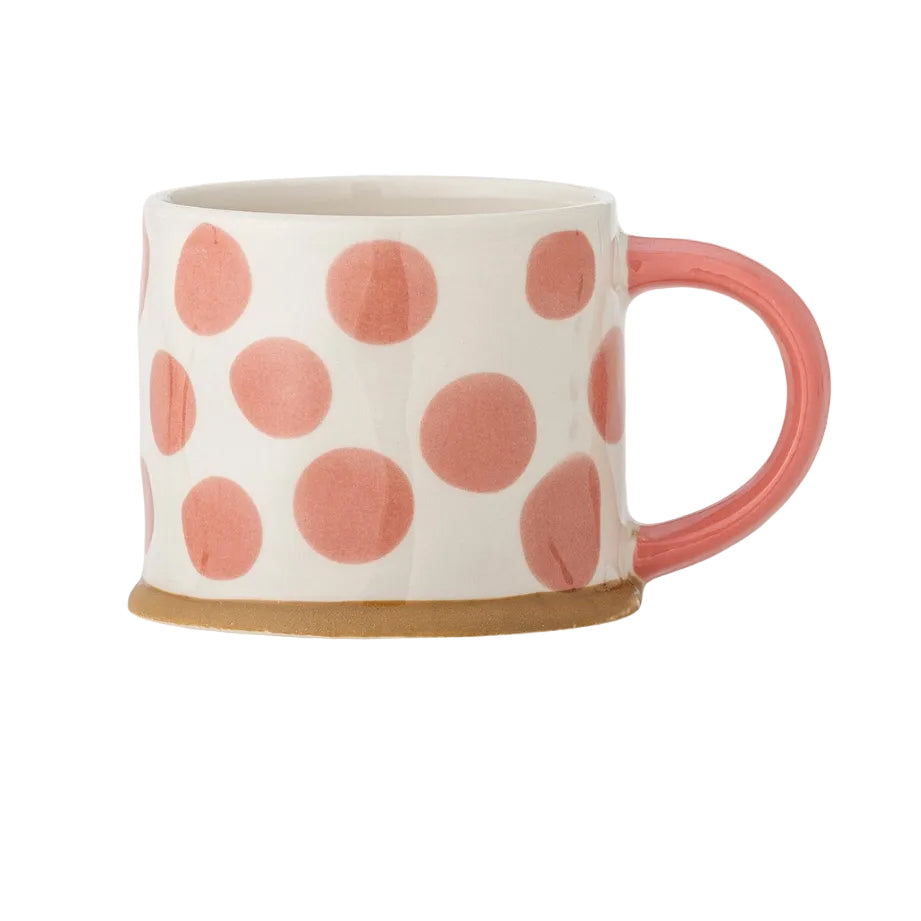 Linora Becher rose Punkte - Bloomingville