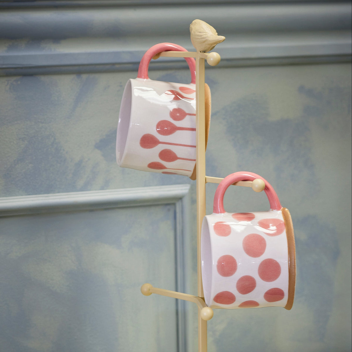 Linora Becher rose Tropfen - Bloomingville