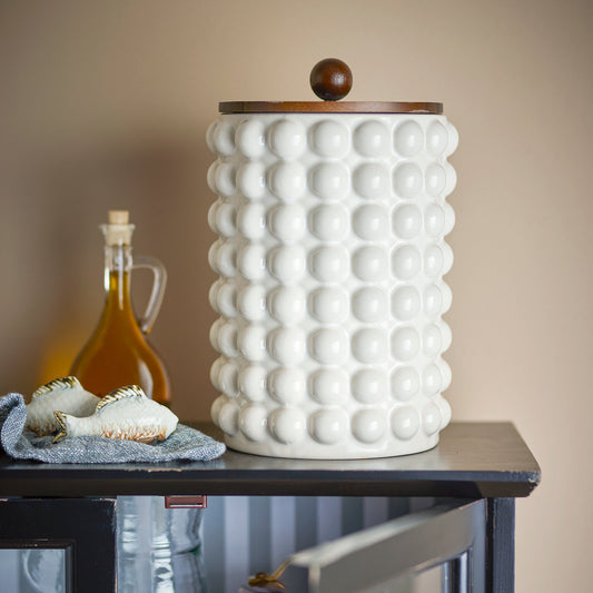 Madge Gefäß mit Deckel groß - Bloomingville