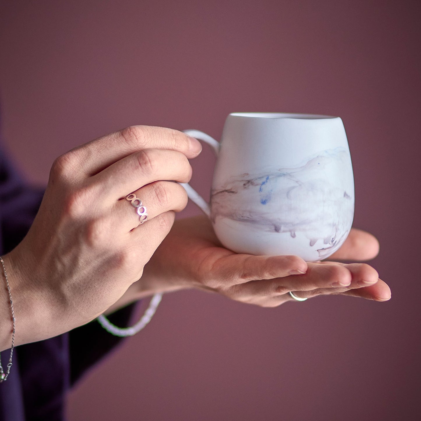 Lyre Tasse braun - Bloomingville