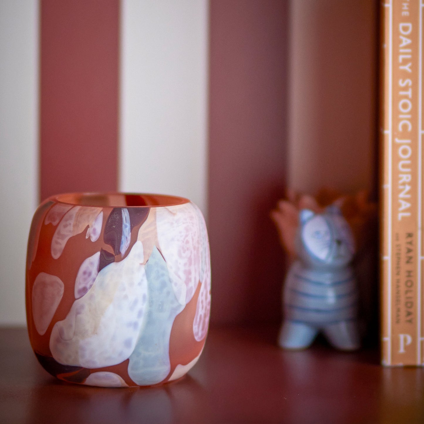 Karan Teelichthalter rosé - Bloomingville