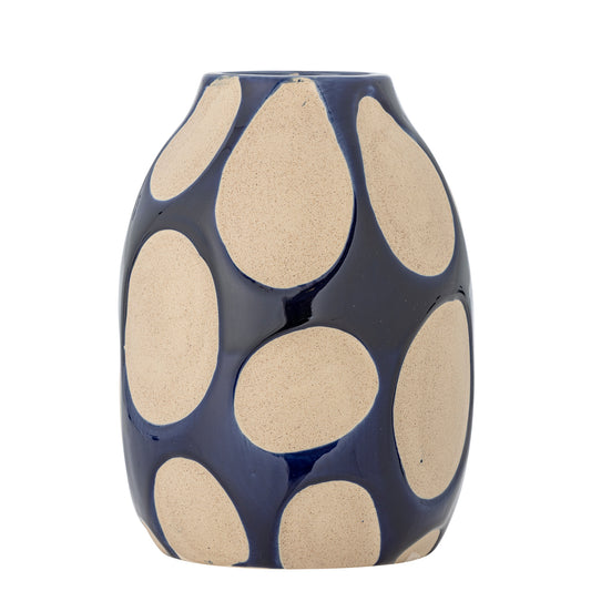 Bashir Vase Blau - Bloomingville