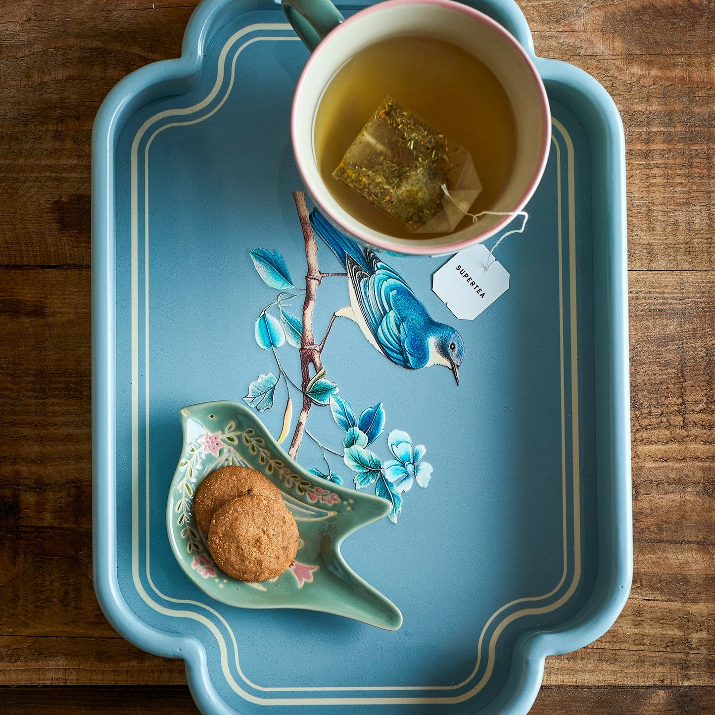 Rosalynde Servierplatte grün - Bloomingville