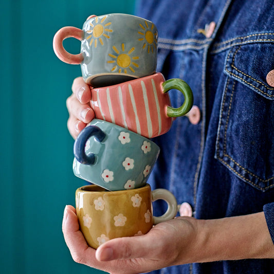 Nini Tassen 4er Set Bunt - Bloomingville