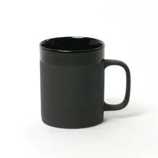 Tasse L matt schwarz - Kinta