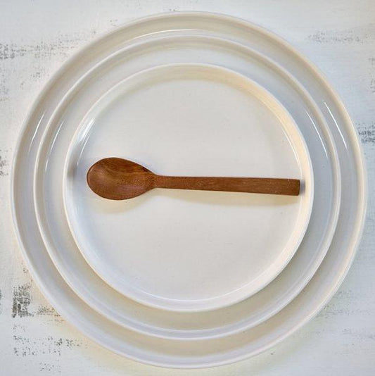 Teller glänzend weiß - Kinta