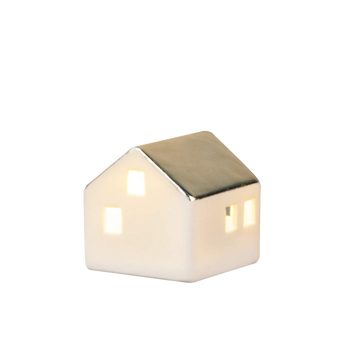 Mini LED Lichthaus "klein" - Räder