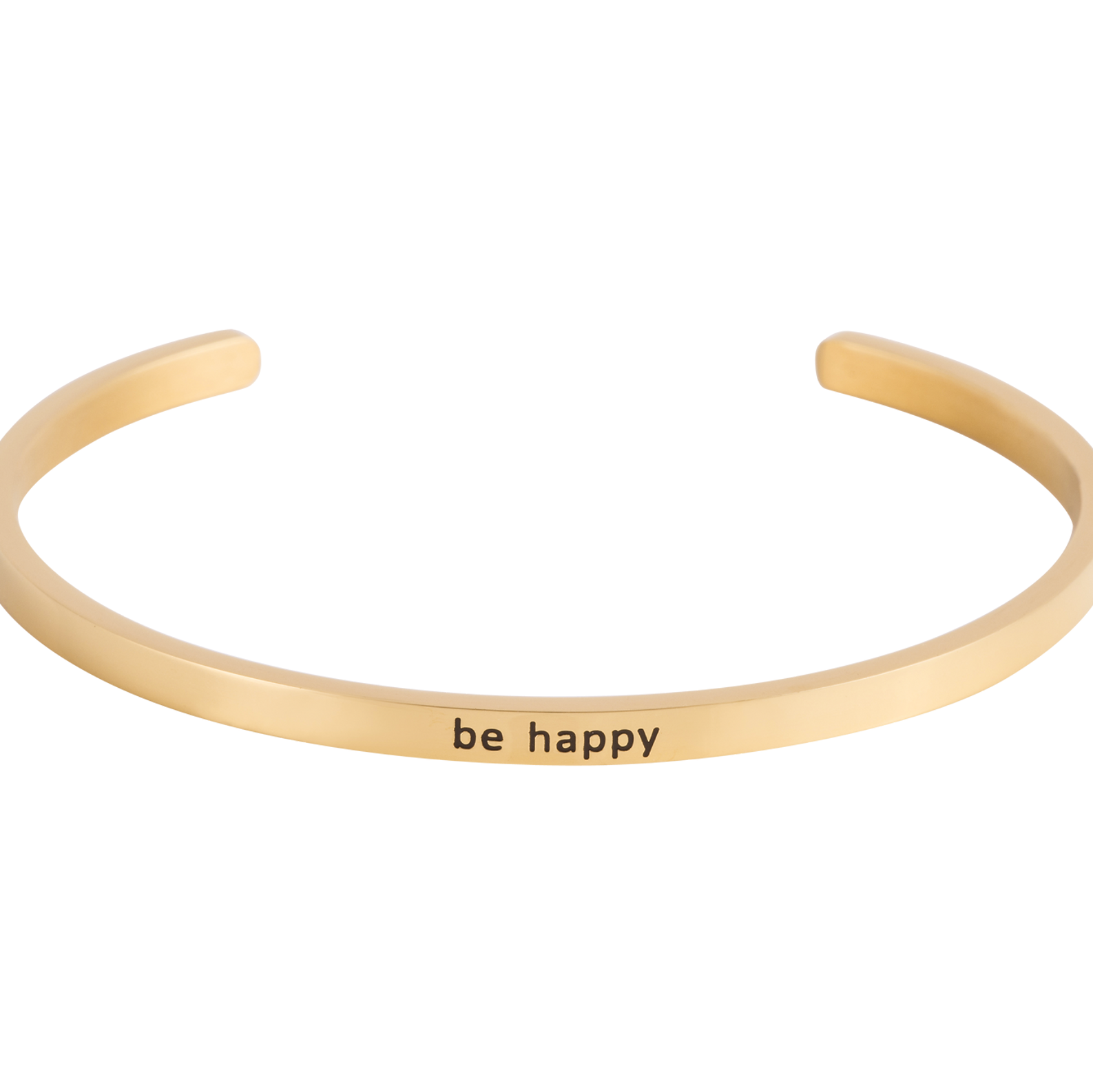 Armcandy "be happy" gold - blumenkind