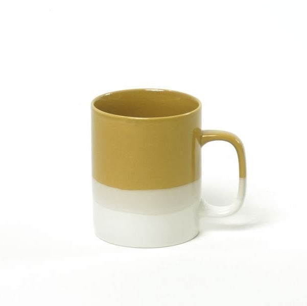 Tasse mustard-white 2 Stück - von Kinta