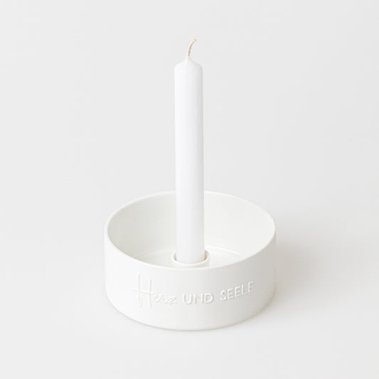 Mini Porzellankranz "Herz und Seele" - Räder