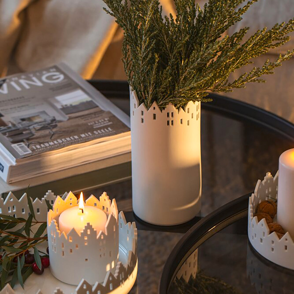 Stadtlichter Vase "Stadtvase" - Räder