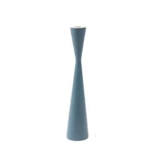 Kerzenhalter wood sandglass airforce blue - Kinta