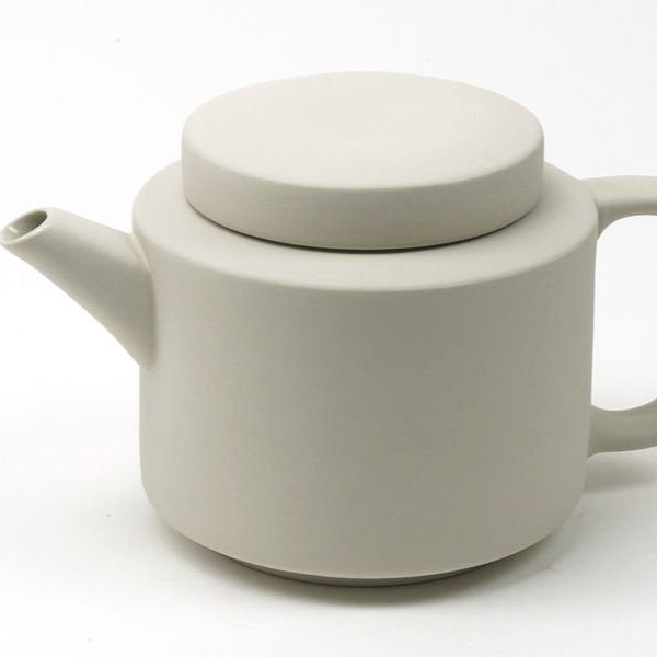 Teekanne L 950ml glänzend mit mattem grauen Deckel - Kinta