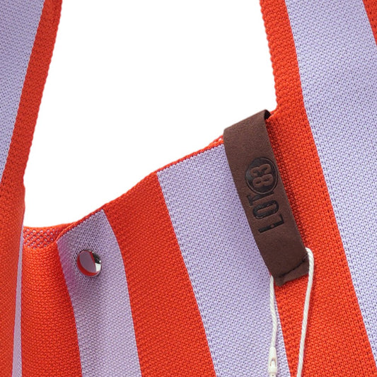 Shopper Lois - Rot/Flieder - LOT83