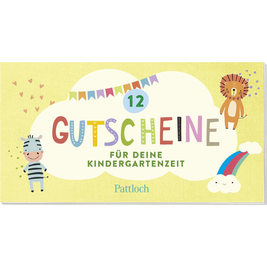 Geschenkbuch: 12 Gutscheine für deine Kindergartenzeit - Groh
