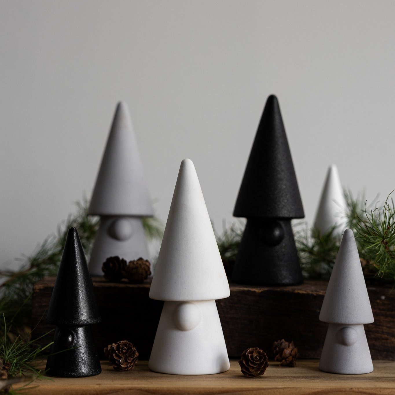 Dekoration groß Evert grau - Storefactory