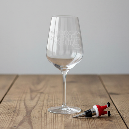 SPAR-SET: Weinfreunde Korken & Weinglas miot Servietten