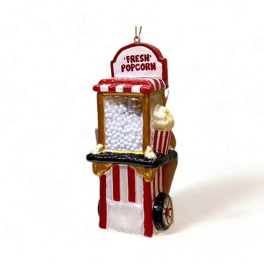 Christbaumkugel "Popcorn Stand" - Weihnachtsland