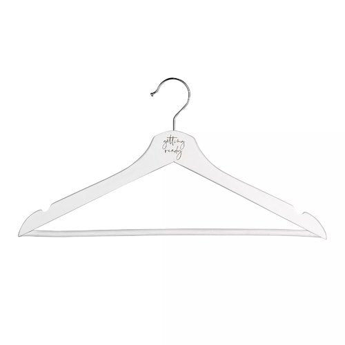 Kleiderbügel "Getting ready"