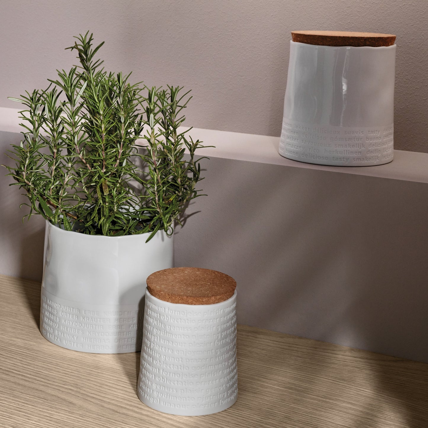 Raumpoesie Vorratsdose "Köstlich" - Räder