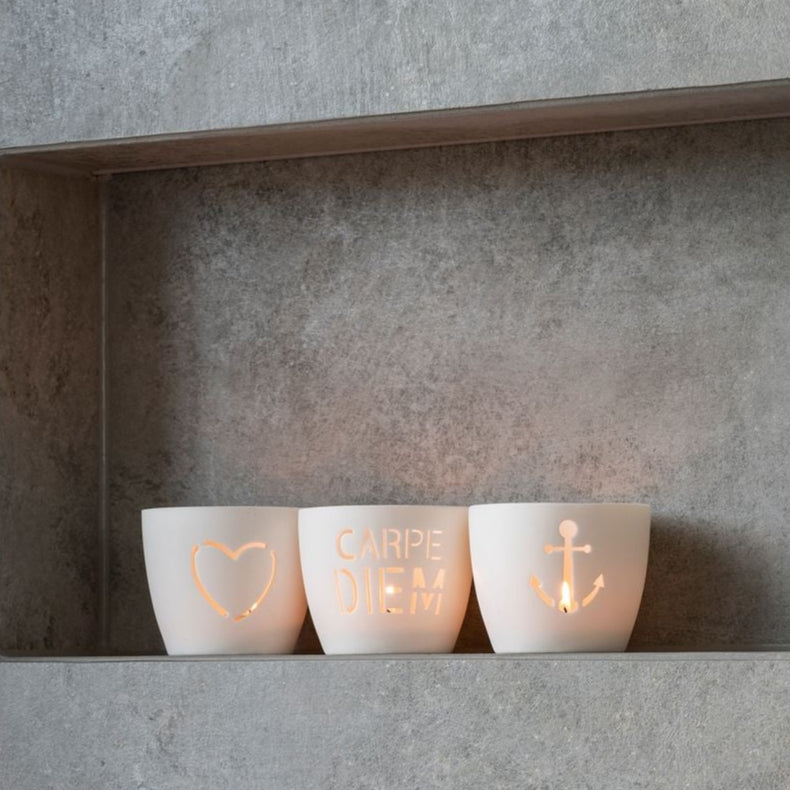 Agra Windlicht "Schön dass es..." - Giftcompany