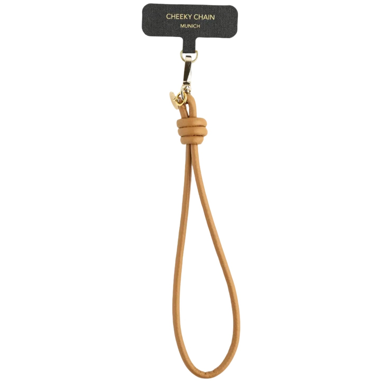 Handyanhänger COMO cognac - Cheeky Chain
