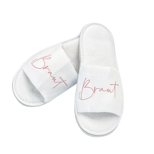 Pantoffeln "Braut"