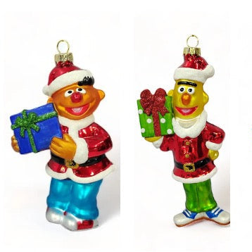 Sesamfreunde Christbaumkugeln 2er Set Ernie & Bert - Lieferbar ab KW40
