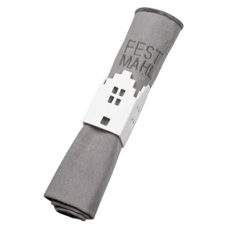 Serviettenhäuschen "Fenster Haus" - Räder