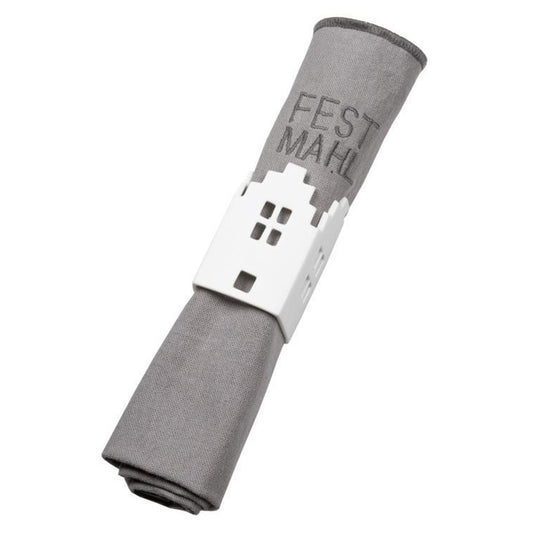 Serviettenhäuschen "Fenster Haus" - Räder