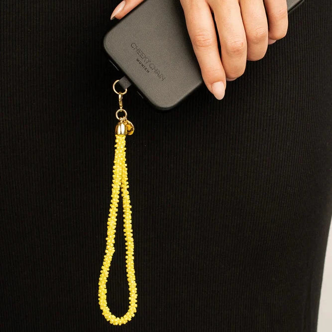 Handyanhänger HAWAII gelb - Cheeky Chain